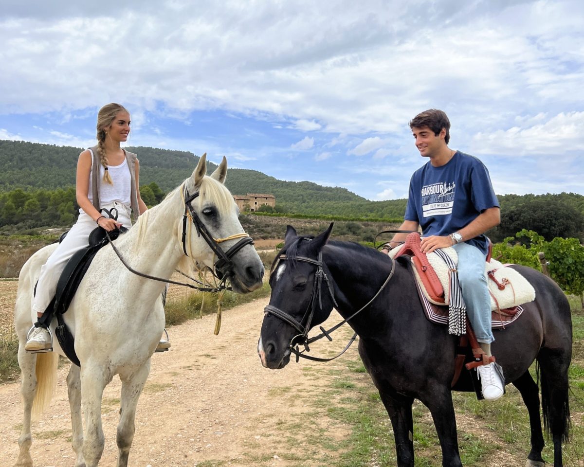 Équitation (120 min) et restauration en Rincón Gastronomique